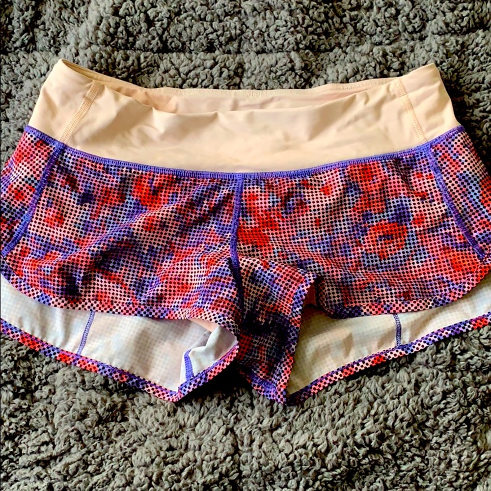 Lululemon speed short 2.5” size 6